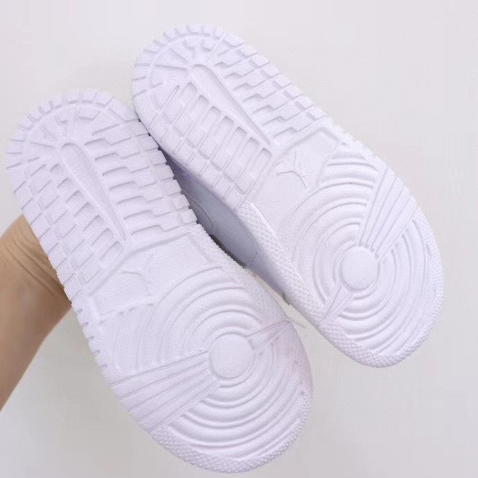 Jordan low top elastic band" white, black, green"
