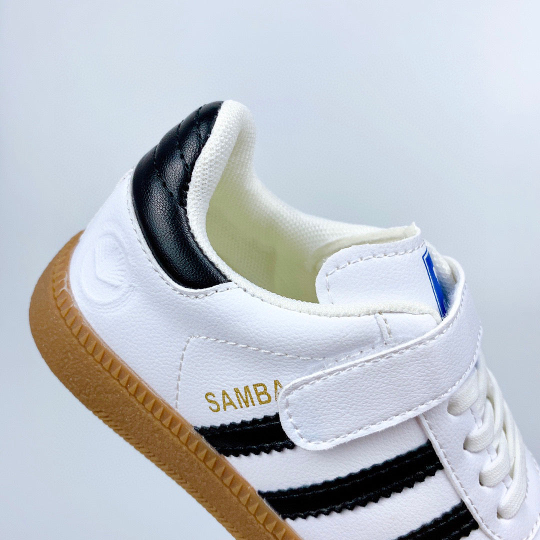 Adidas Velcro children's shoes" white, black"