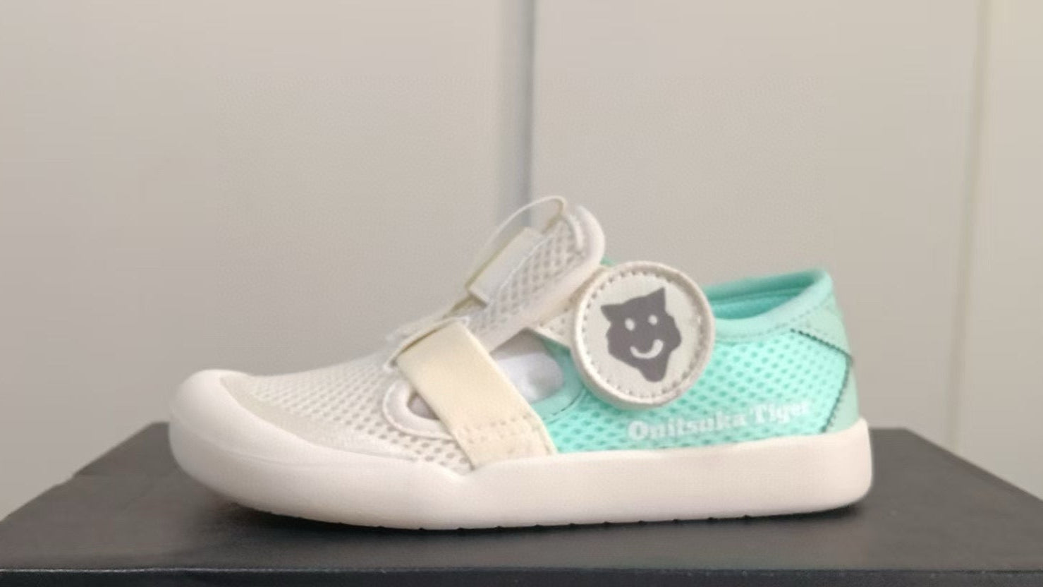 YSS  bread head sandals" off white, mint green"