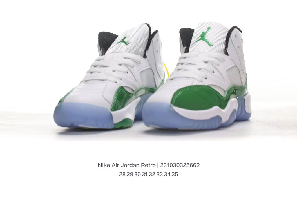 Jordan 612 series " white, green, blue"