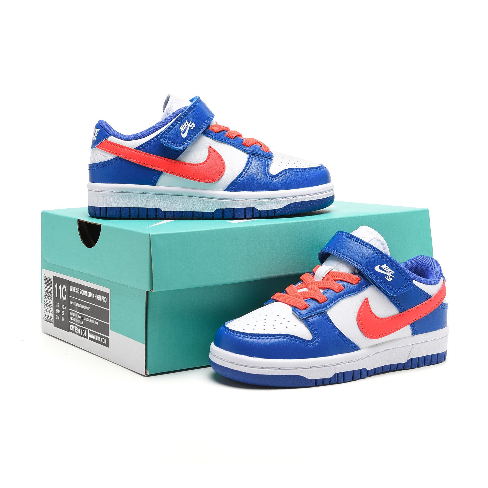 SB Velcro children's shoes" blue"