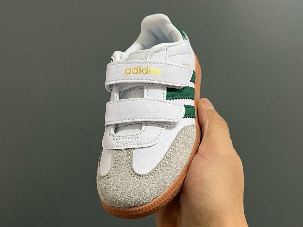 Adidas Samba Velcro Sneakers" white, green"