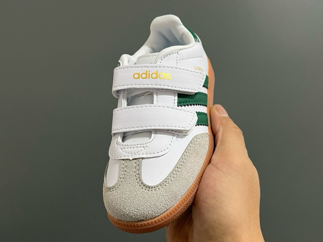 Adidas Samba Velcro Sneakers" white, green"