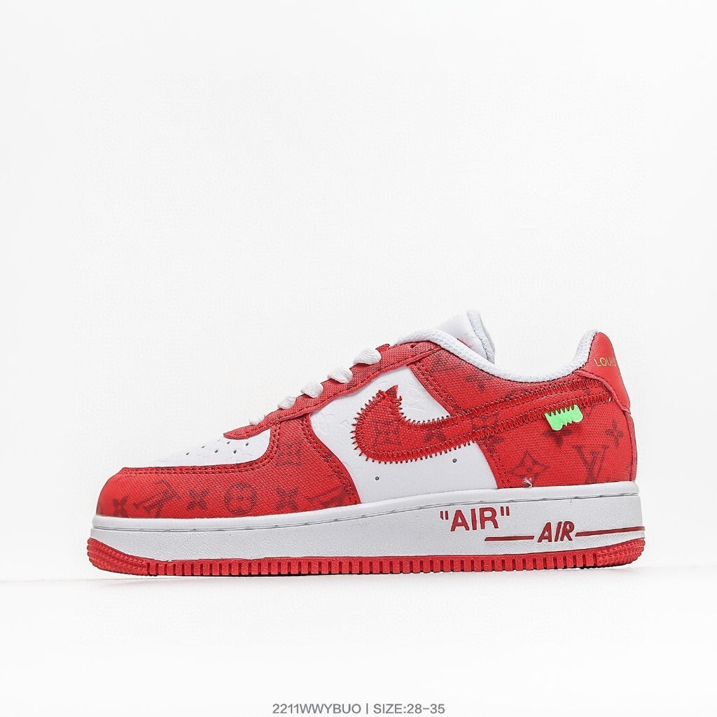 Nike Air Force 1 '07 Low-top versatile" red"