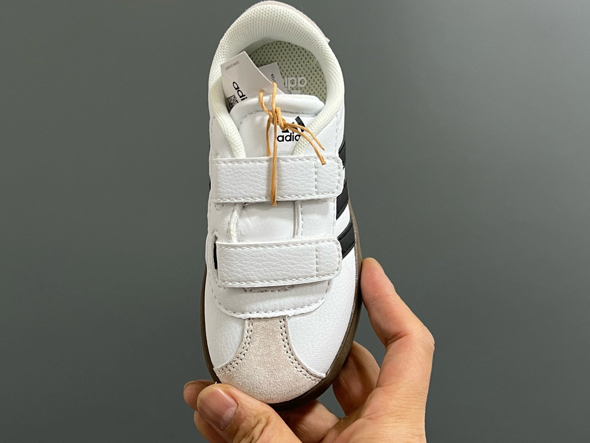 Adidas tennis shoes" white, black"
