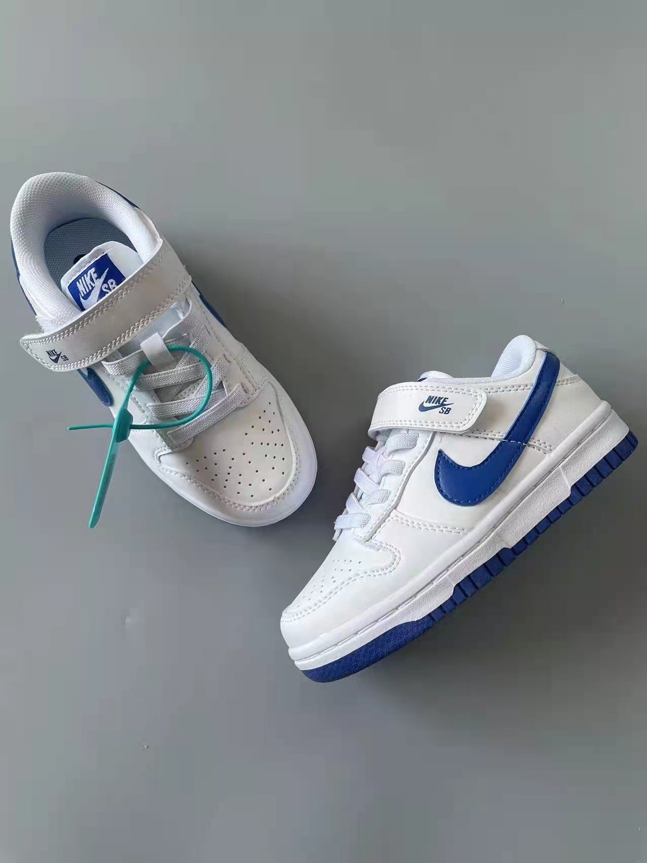 SB Velcro children's shoes" white"