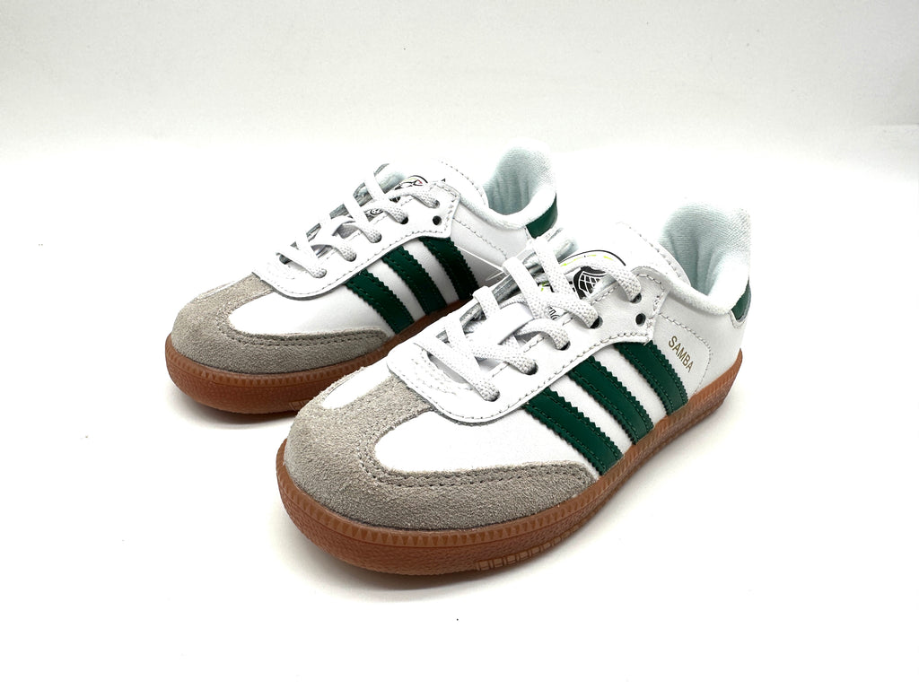 Adidas Dexter retro children's shoes" white, gray, green"
