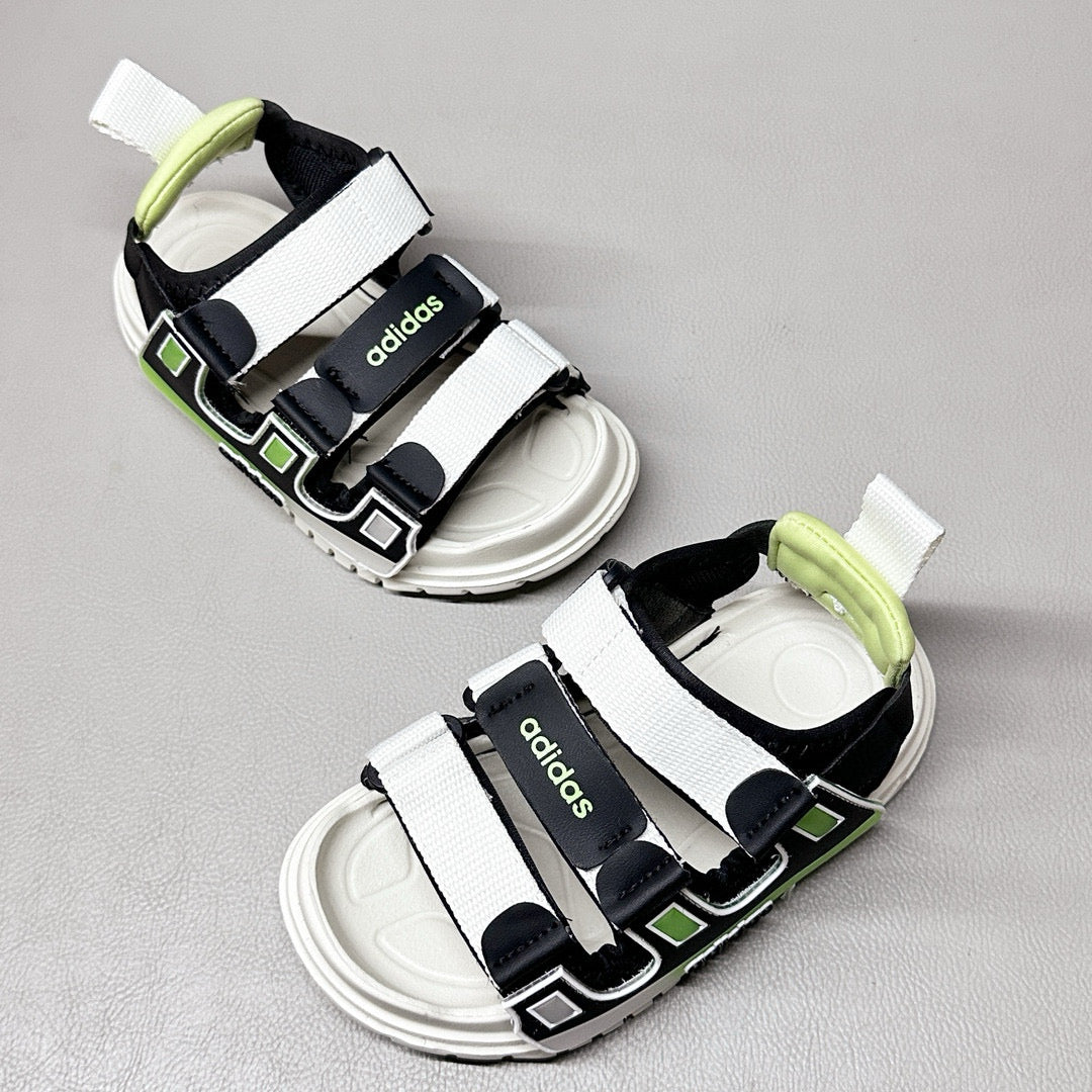 Adidas Macaron Candy Children's Beach Sandals" white, black"