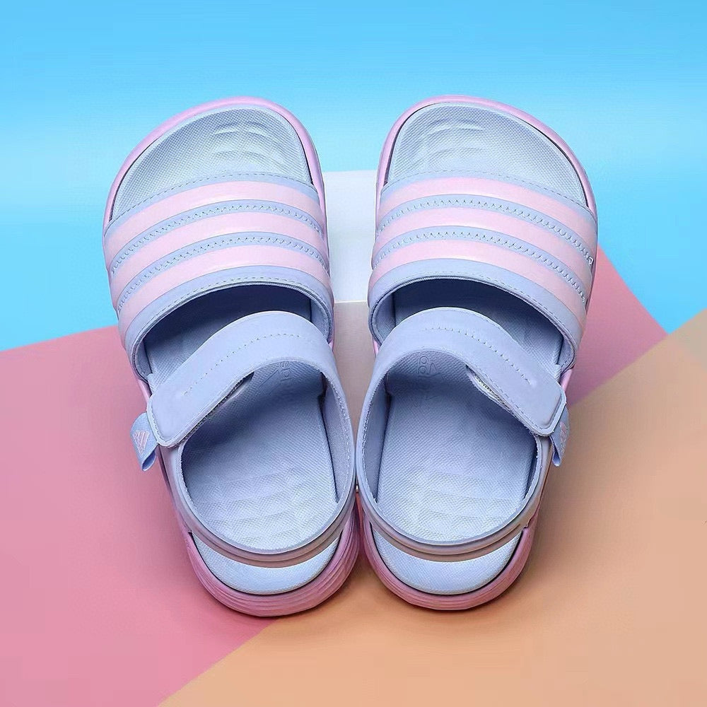 Adidas Durango Sandals lightweight non-slip wear-resistant sandals" pink, blue"