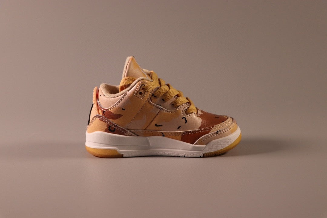 Jordan AJ3 children's shoes" brown, peachy, beige"