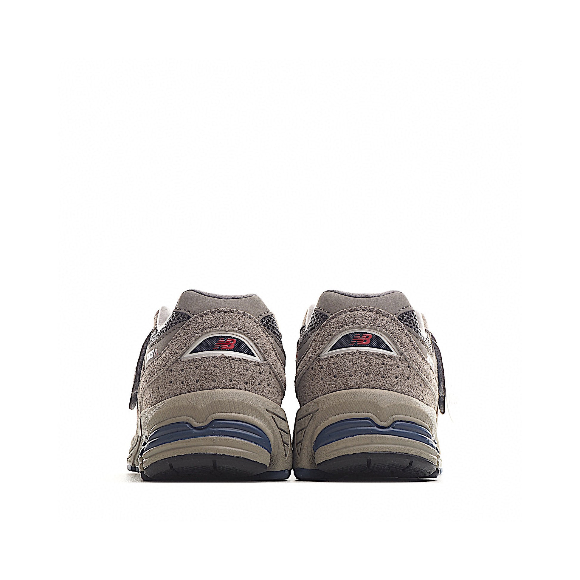 NB327 Rotating Buckle Waffle Gump Children's Shoes" gray"