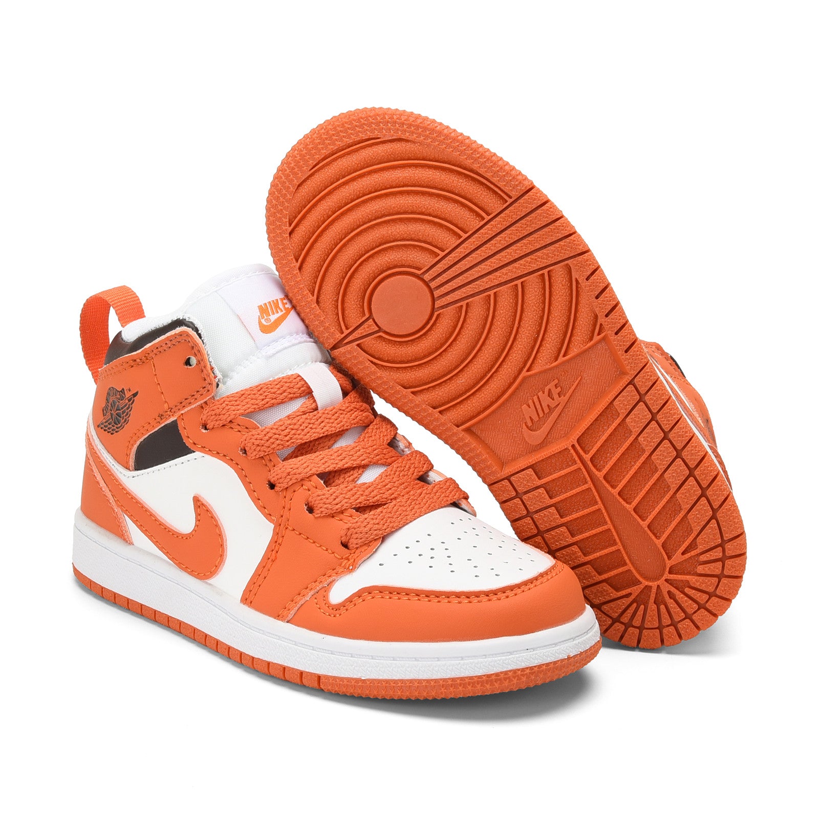 AJ-112" white, orange"