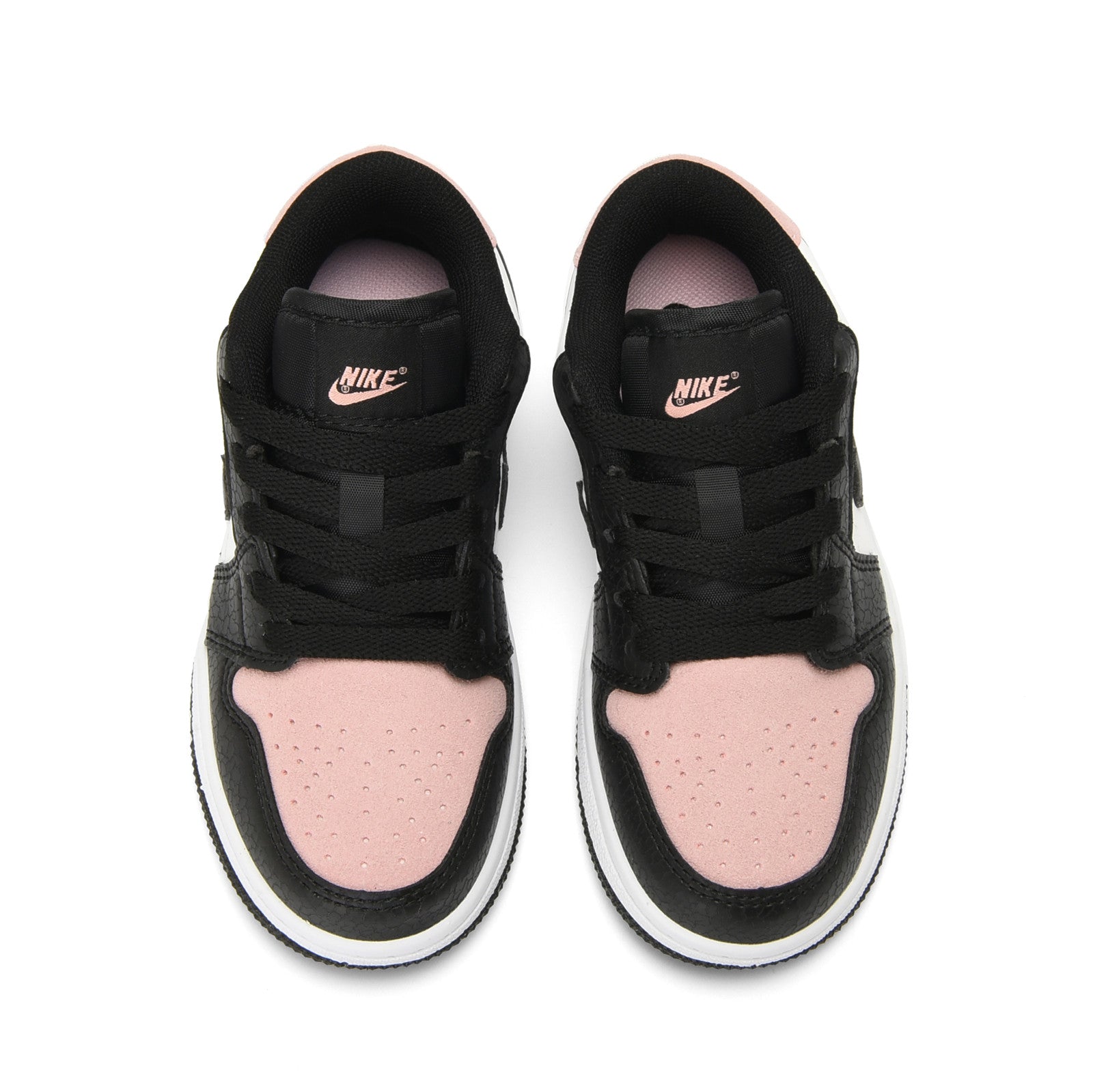 Qiaoyi low-top shoelaces" black, pink, white"