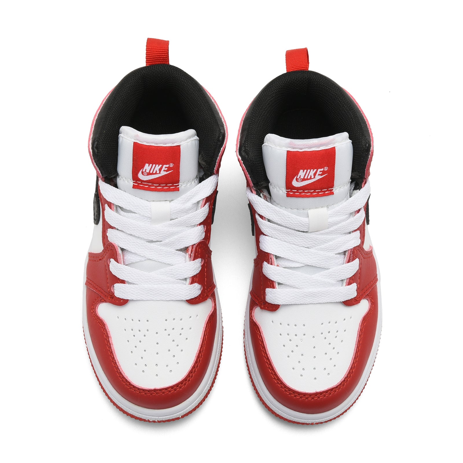 AJ-127" white, red"