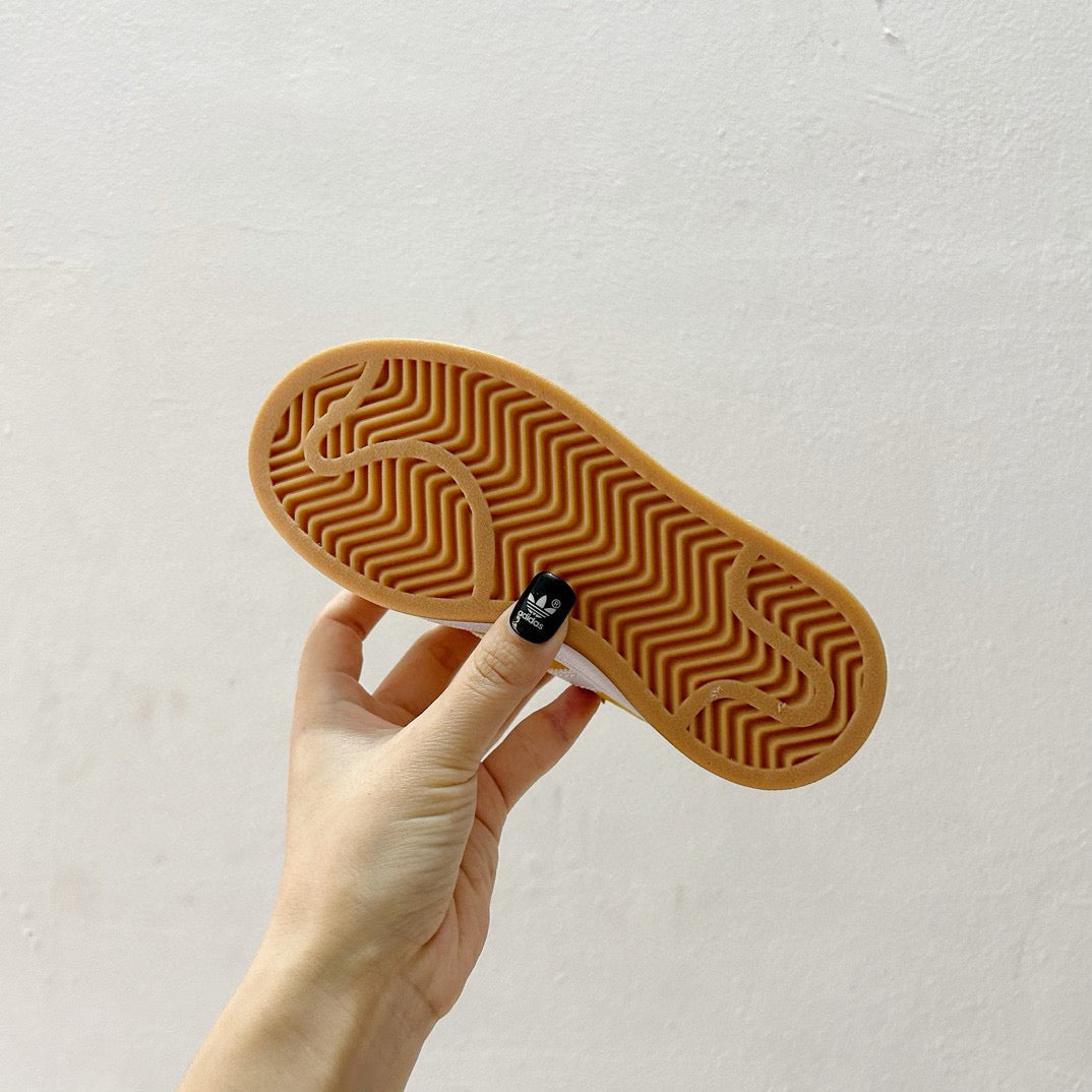 Adidas bread Dexter lace-up pig leather sneakers" yellow"