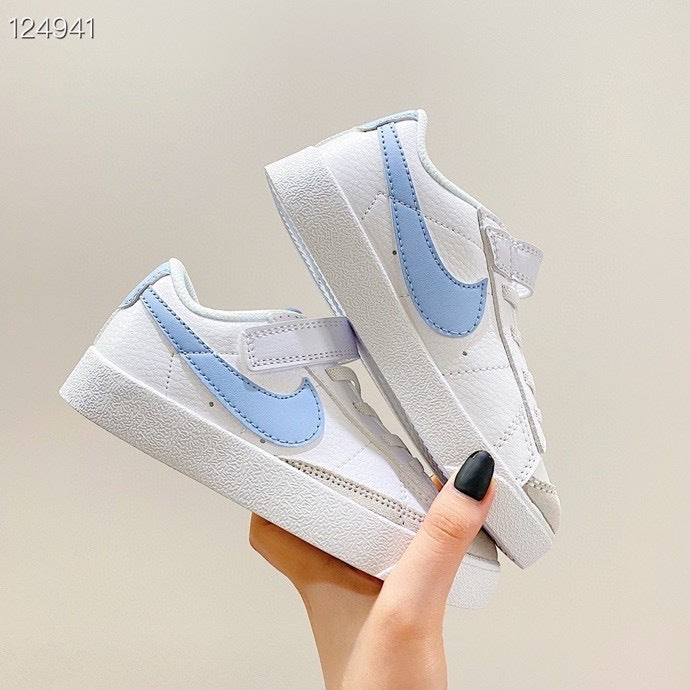 Trail Blazers low-top" white, blue"