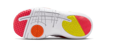 Nike Little UFO Large Mesh Velcro Children's Shoes" white, orange"