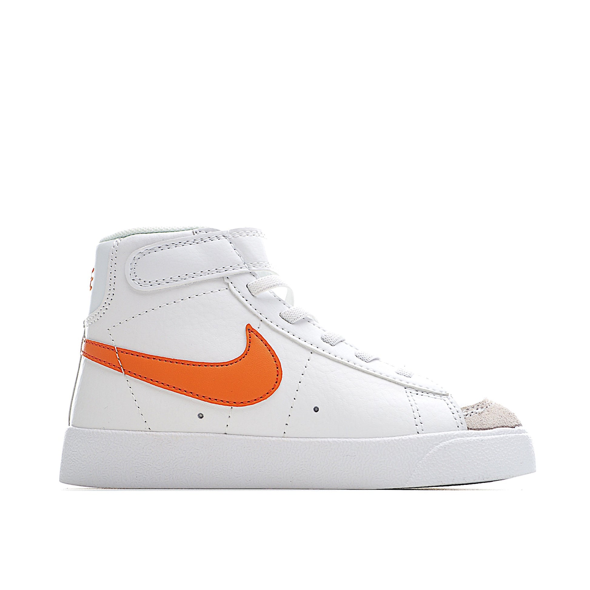 Trail Blazers high-top single dunk" white, orange"