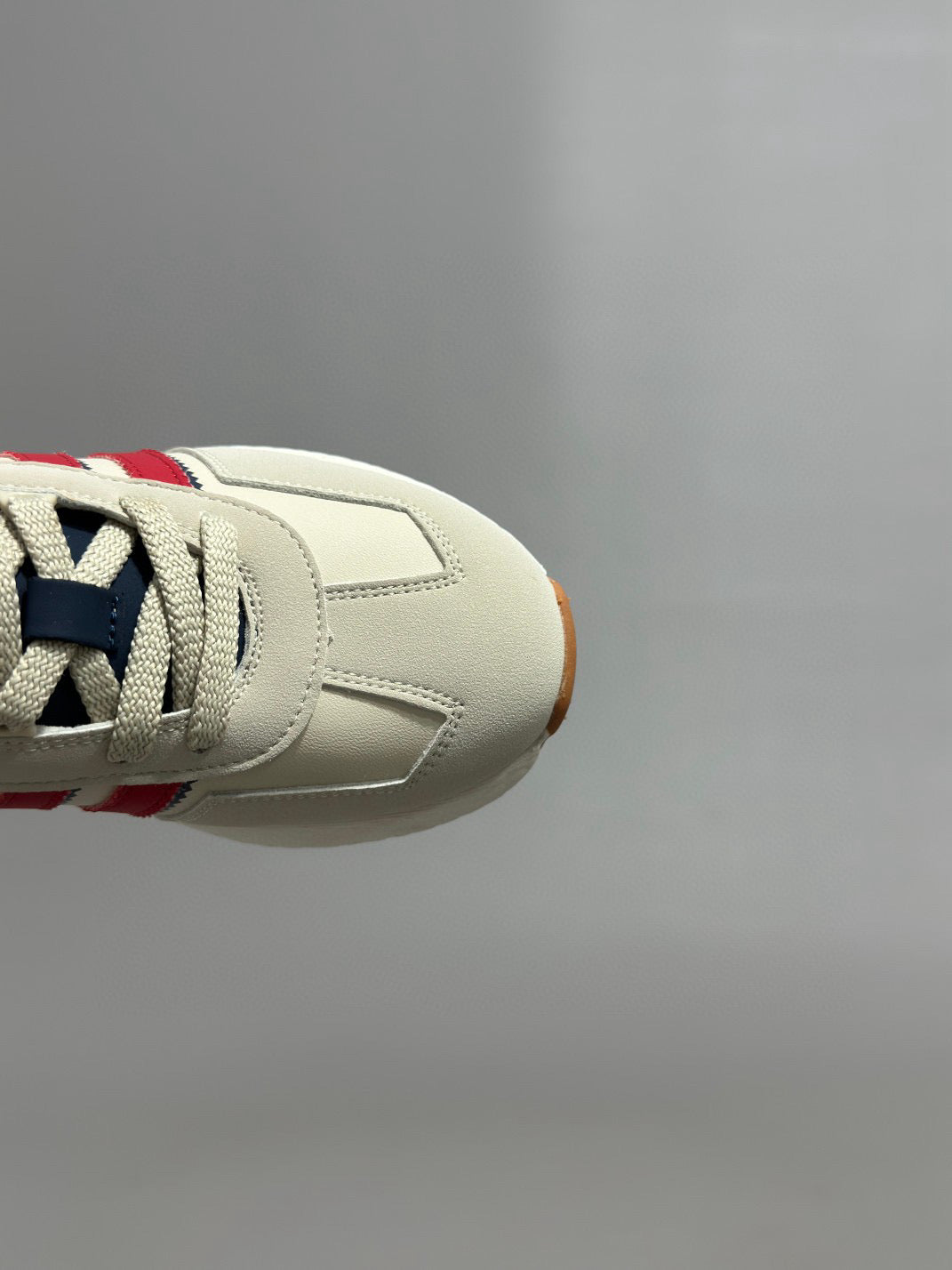 Adidas Popcorn Running Shoes" gray, white, red"