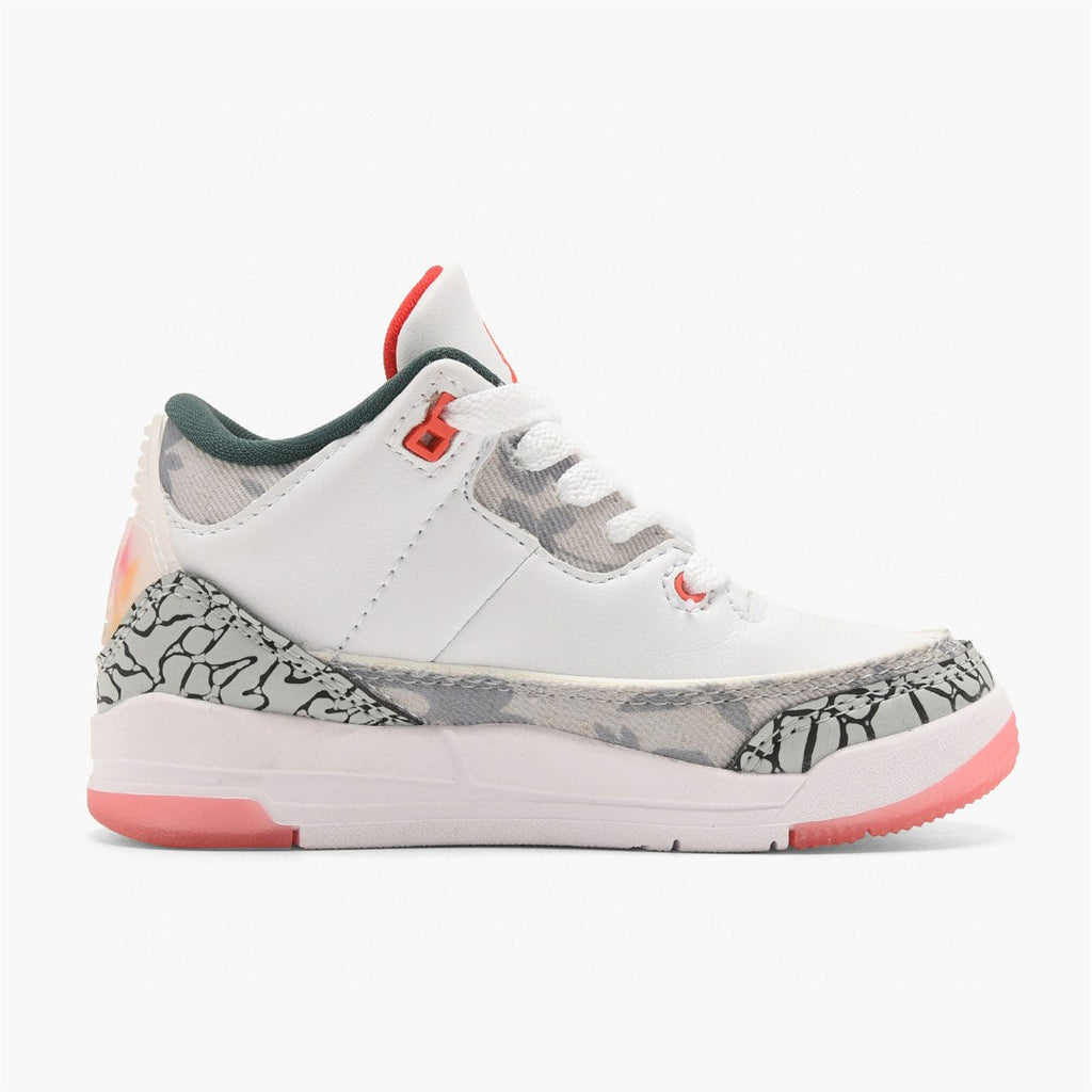 Jordan AJ3 children's shoes" white, pink"