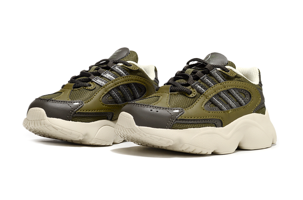 Adidas casual shoes " olive green and dark grey/black"
