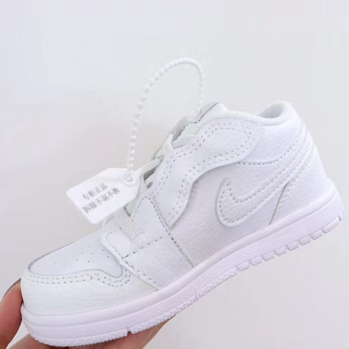 Jordan low top elastic band" white"