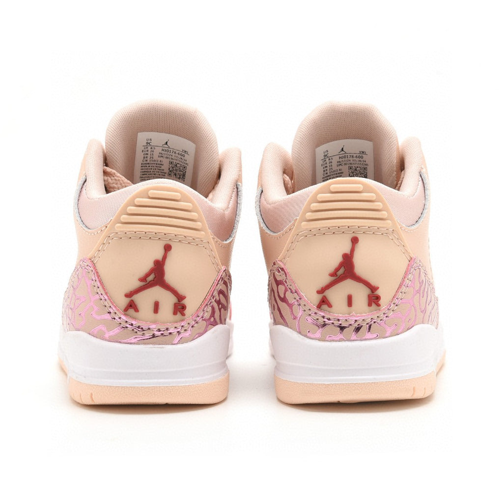 Jordan AJ3 children's shoes" light peach, pink"