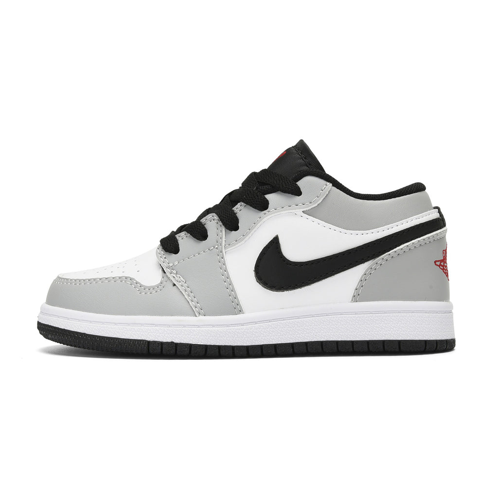 Qiaoyi low-top shoelaces" white, gray"