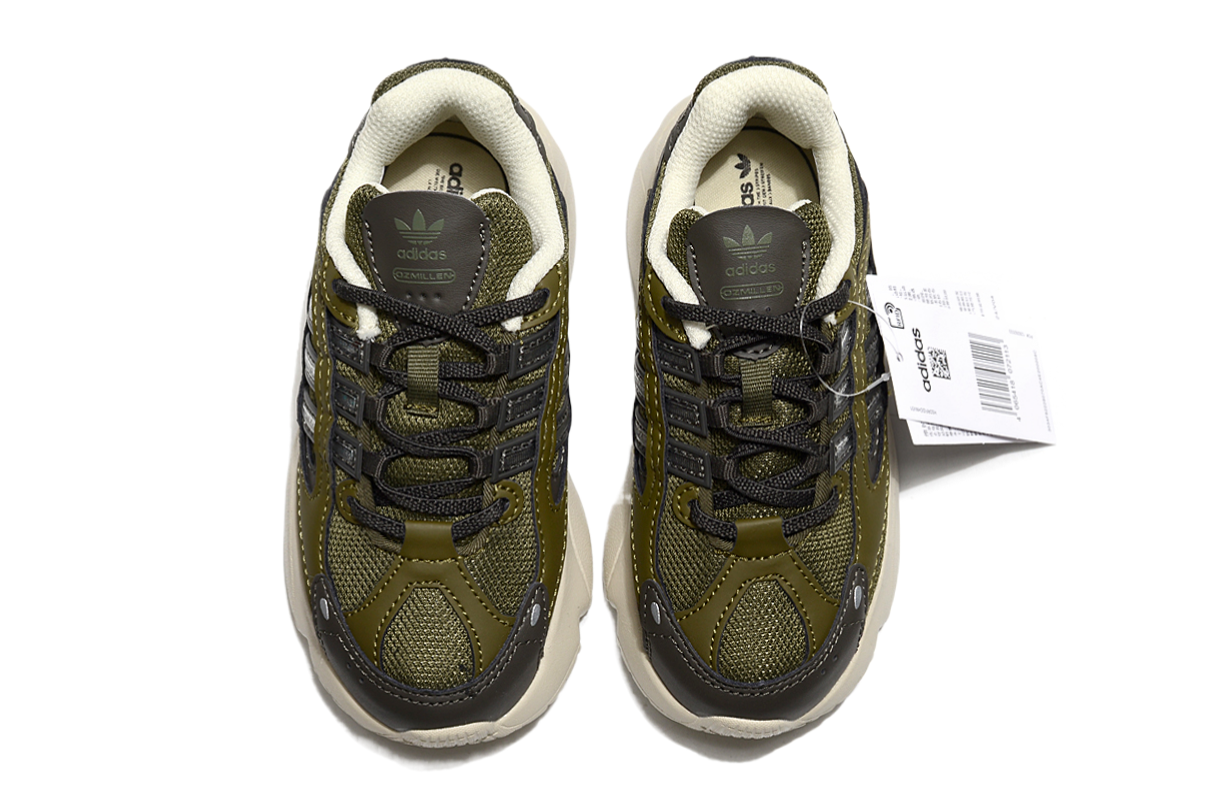 Adidas casual shoes " olive green and dark grey/black"