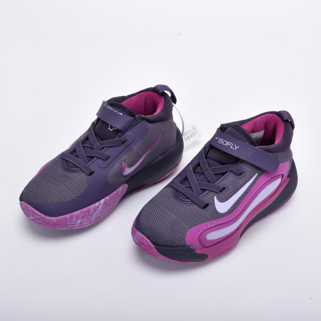 Nike basketball shoes "Dark Purple , & Bright Pink "