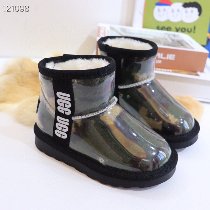 UGG children's jelly boots " black"