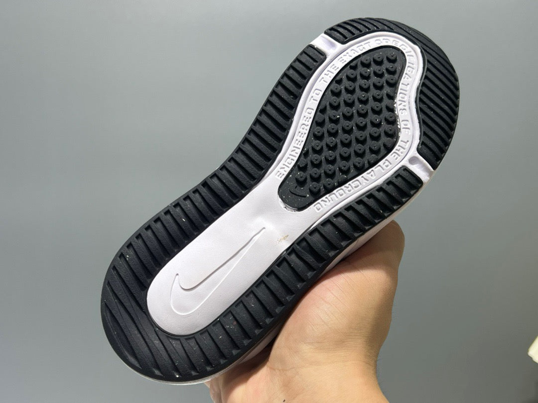 Nike 270 third generation elastic band air cushion children's shoes" white"