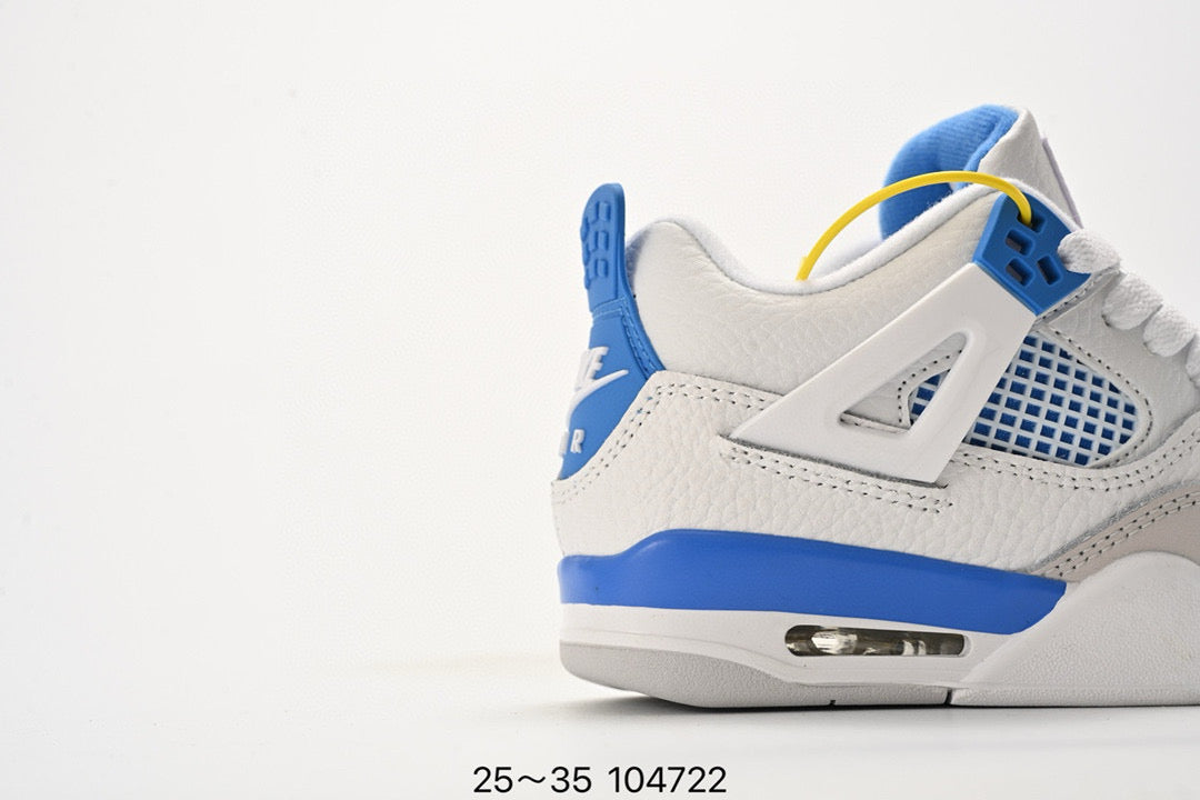 Joe 4 air cushion high quality children's shoes " white , sky blue"