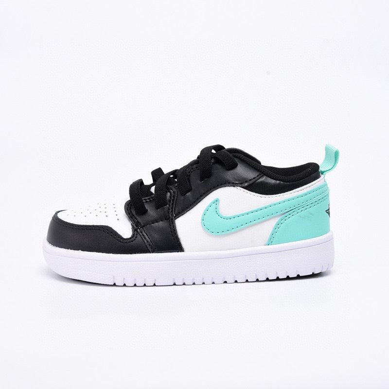 Joe 1 magic buckle children's shoes" white, black, Turquoise"