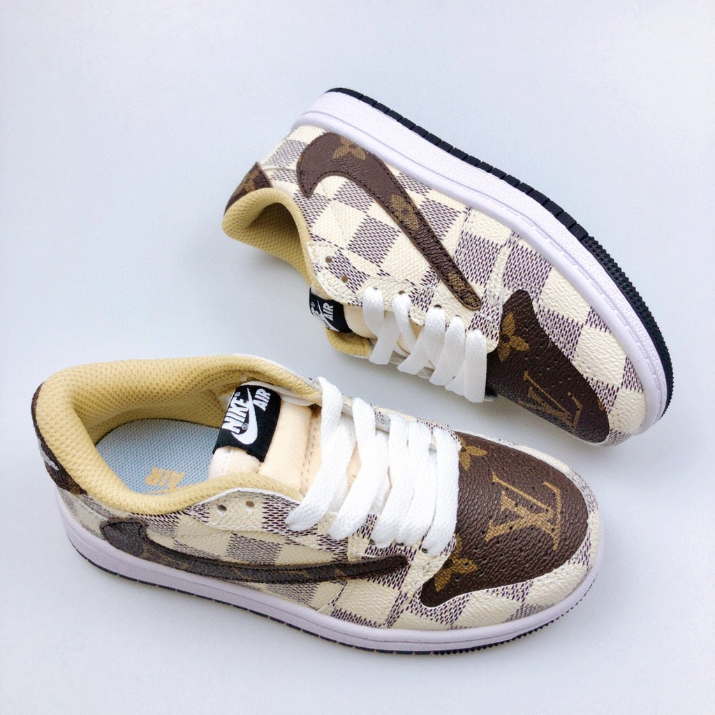 Jordan low-top reverse hook black warrior" beige"