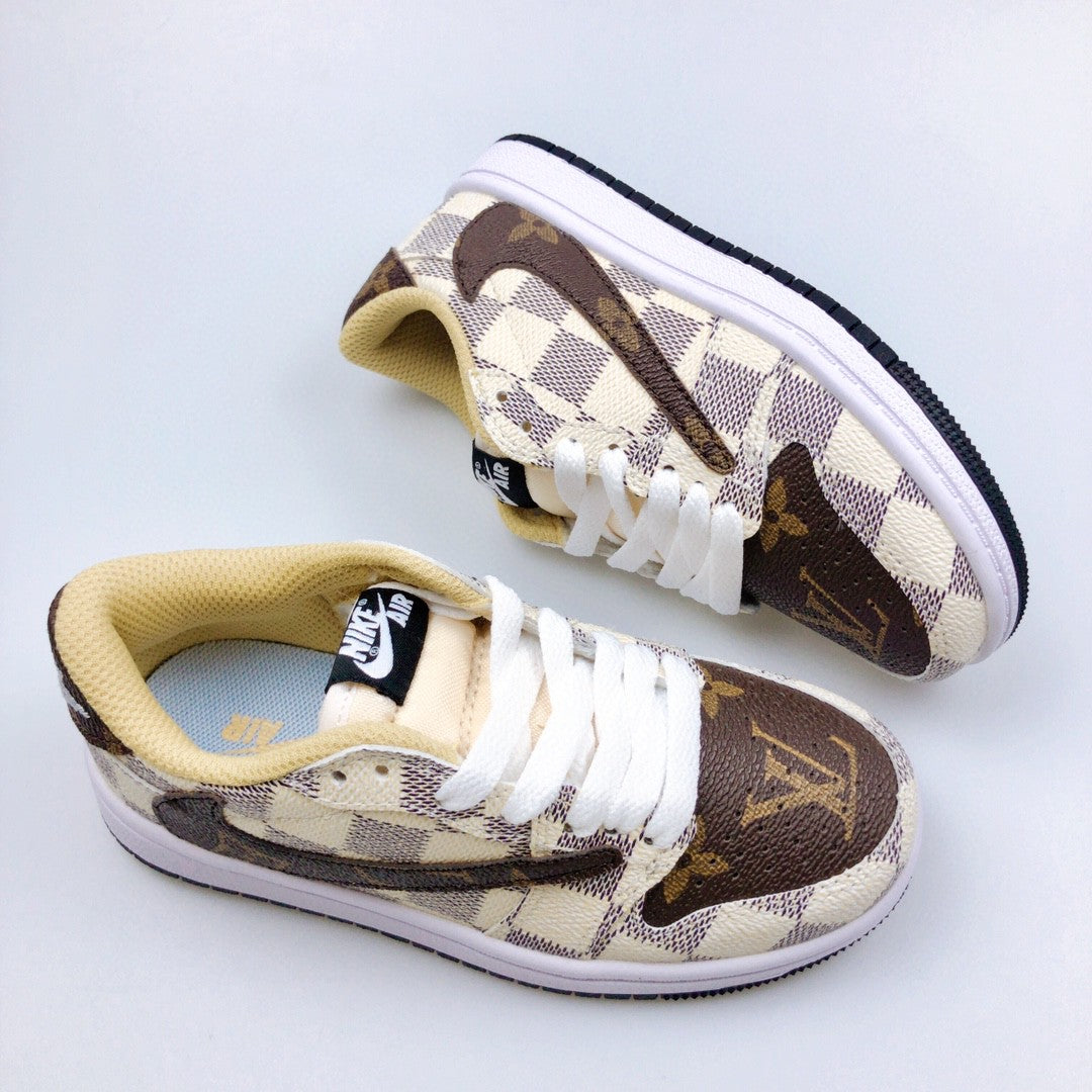 Jordan low-top reverse hook black warrior" beige"