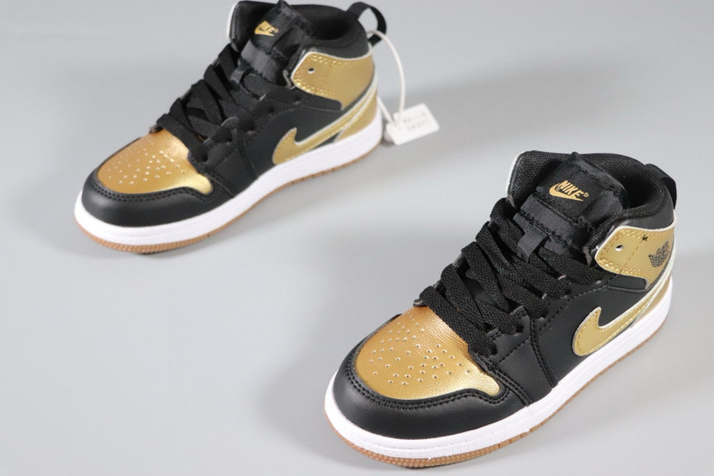 Joe 1 children's shoes" black, gold"