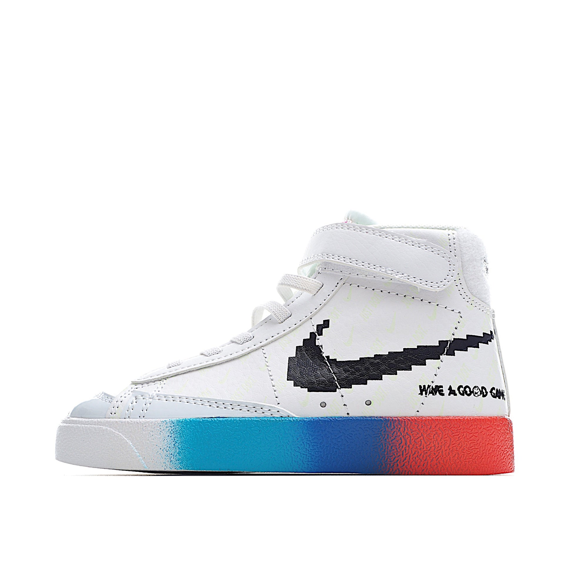 Trail Blazers high-top single dunk" white"
