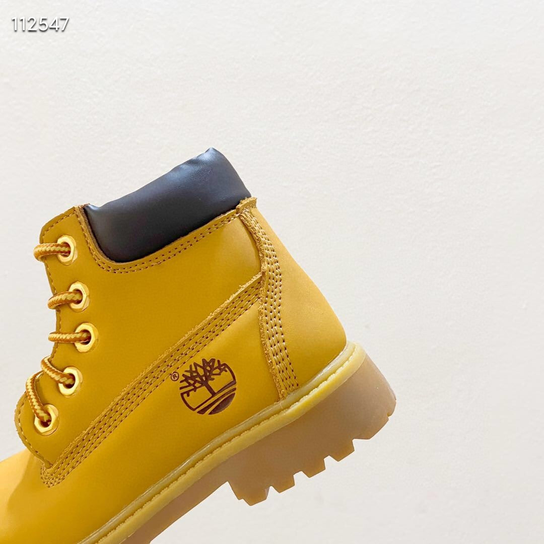Timberland knitted children's work boots" Camel"