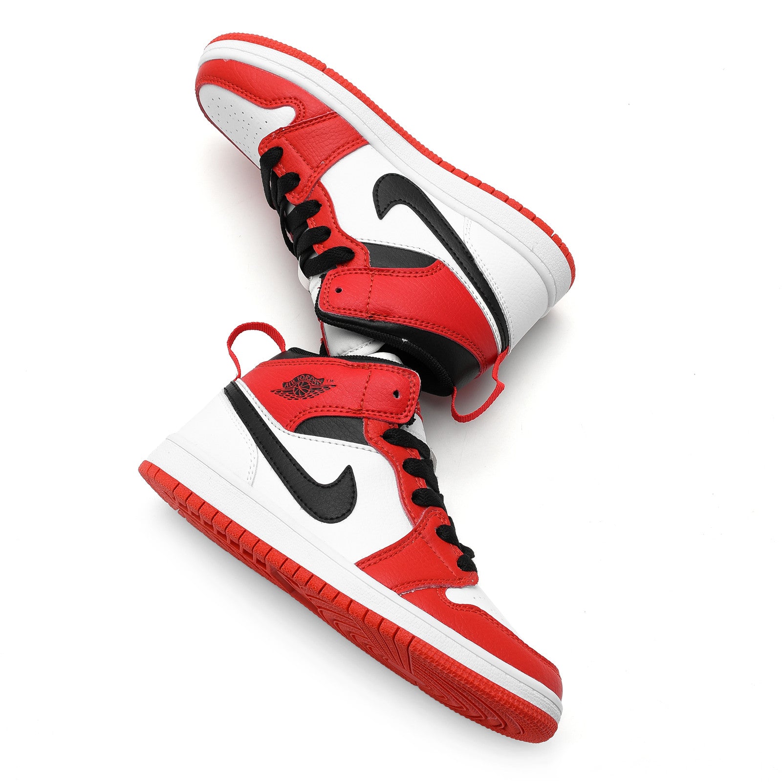 AJ-112" white, red"