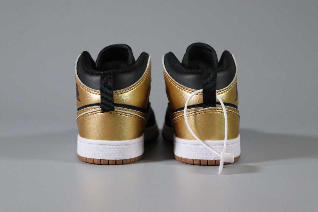 Joe 1 children's shoes" black, gold"