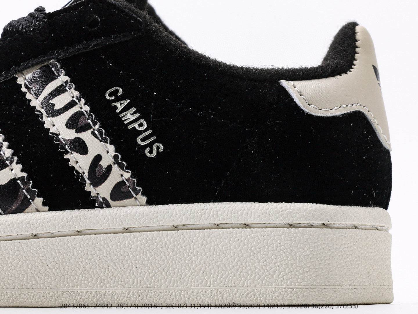Adidas bread Dexter lace-up pig leather sneakers" black"
