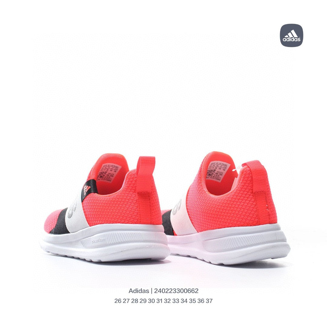 AD Kids' Slip-On Elastic Casual Sneakers" red"