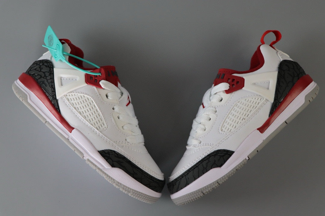 Jordan 3.5 children's shoes" white, red,  elephant"