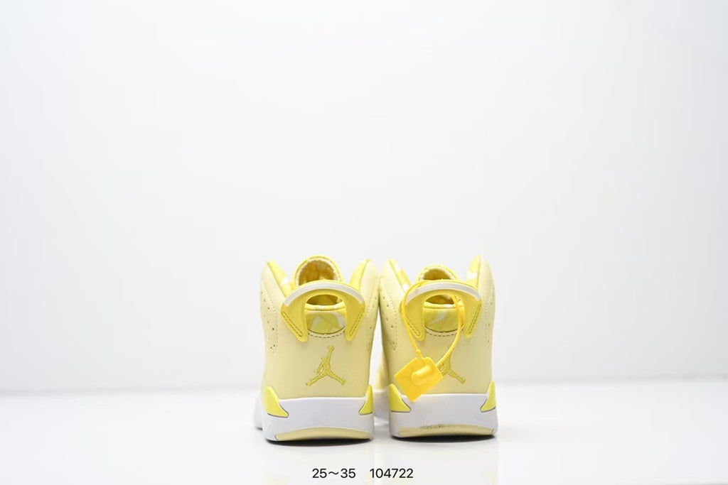 Joe 6 split leather children's shoes "yellow"