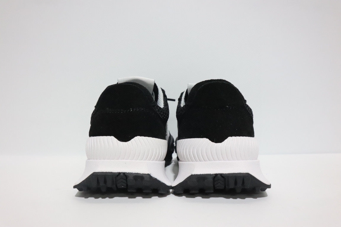 N official website synchronized parallel bars sandals " black, white"