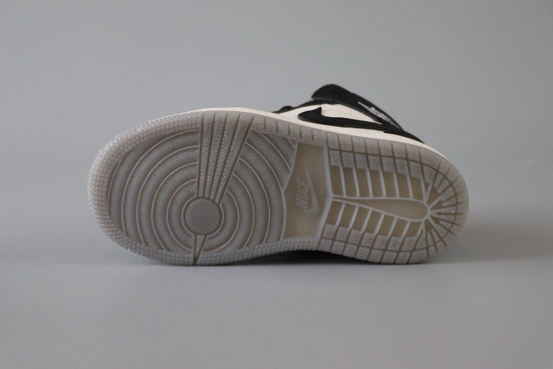 AJ Jordan Panda Light Shoes" white, black"