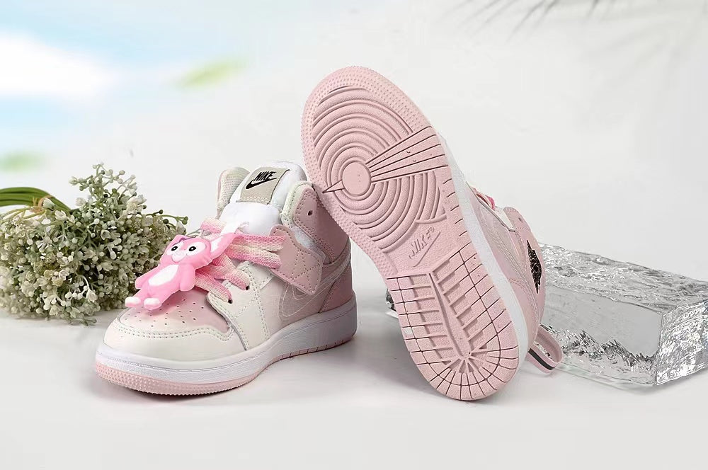 Joe 1AJ1 slip-on shoes for children" white, rose"