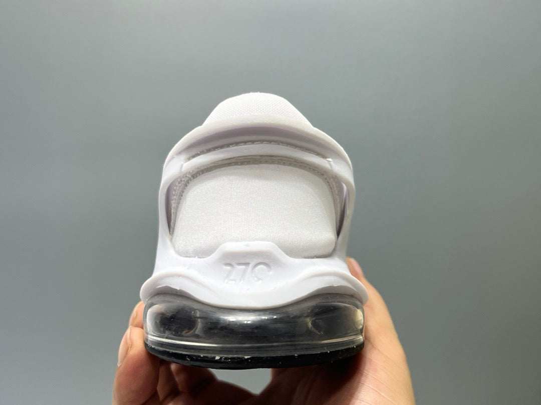 Nike 270 third generation elastic band air cushion children's shoes" white"