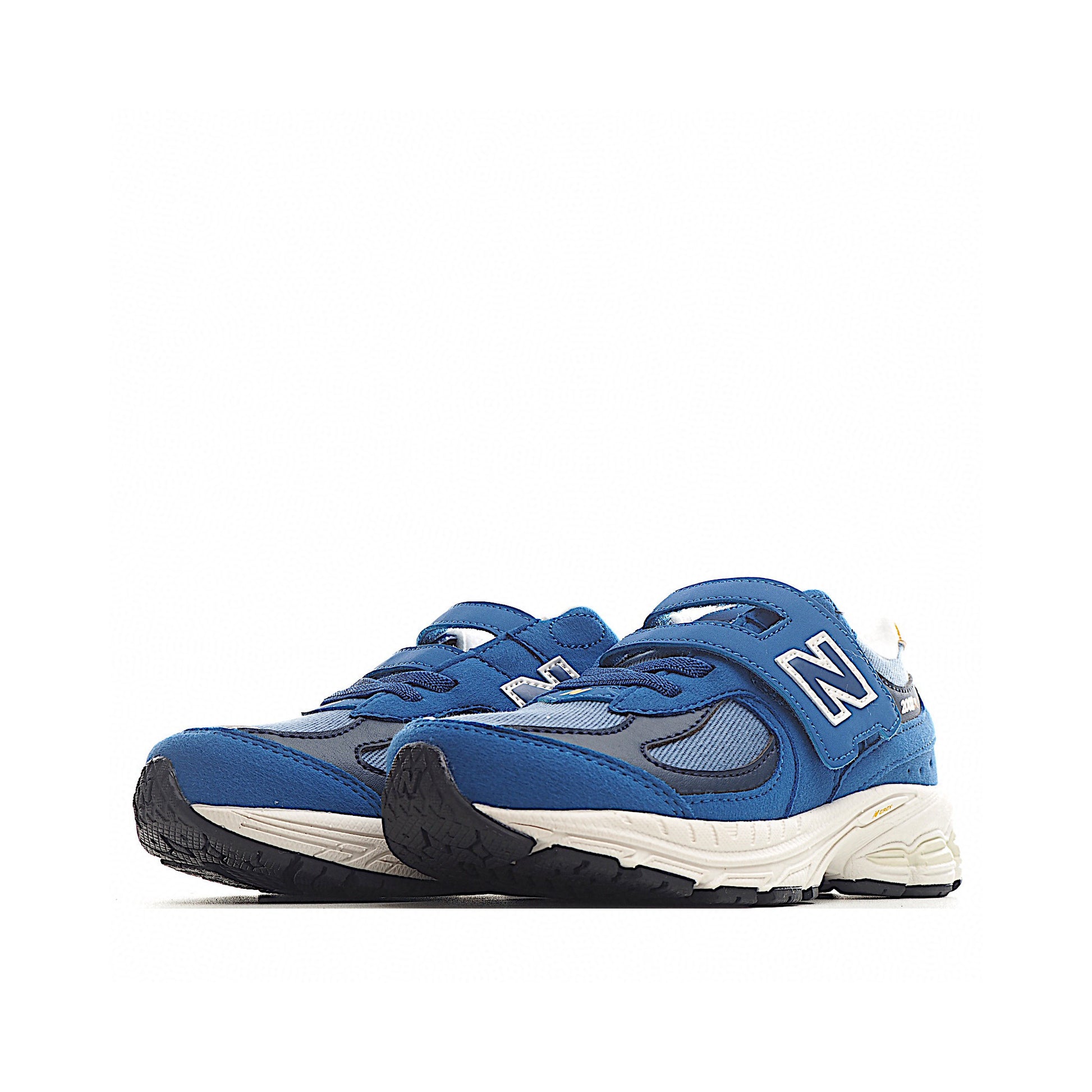 NB327 Rotating Buckle Waffle Gump Children's Shoes"blue"